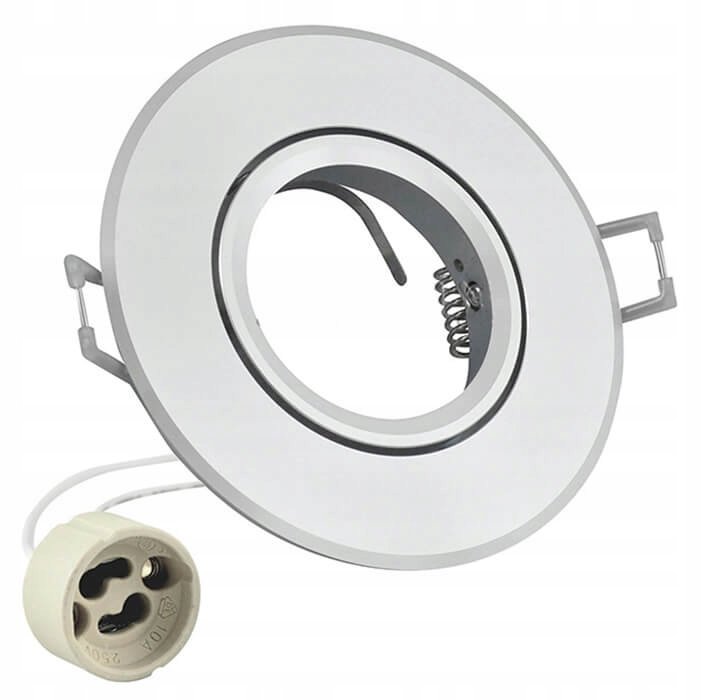 Zdjęcia - Pozostałe artykuły elektryczne Polux WEST 302076 downlight wpuszczany 8W/GU10 IP20 