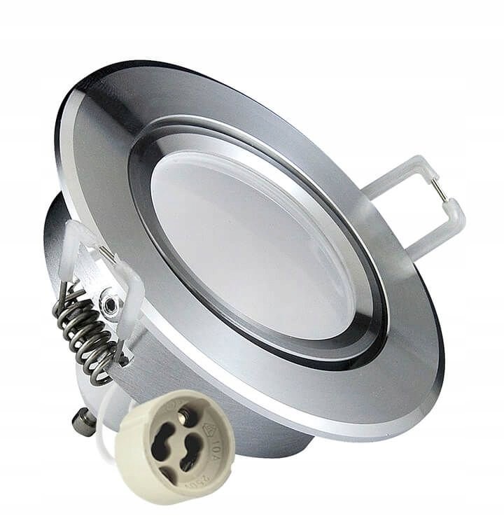 Polux Oczko halogenowe SUN LED GU10 3,5W 20W Srebrny połysk 301185