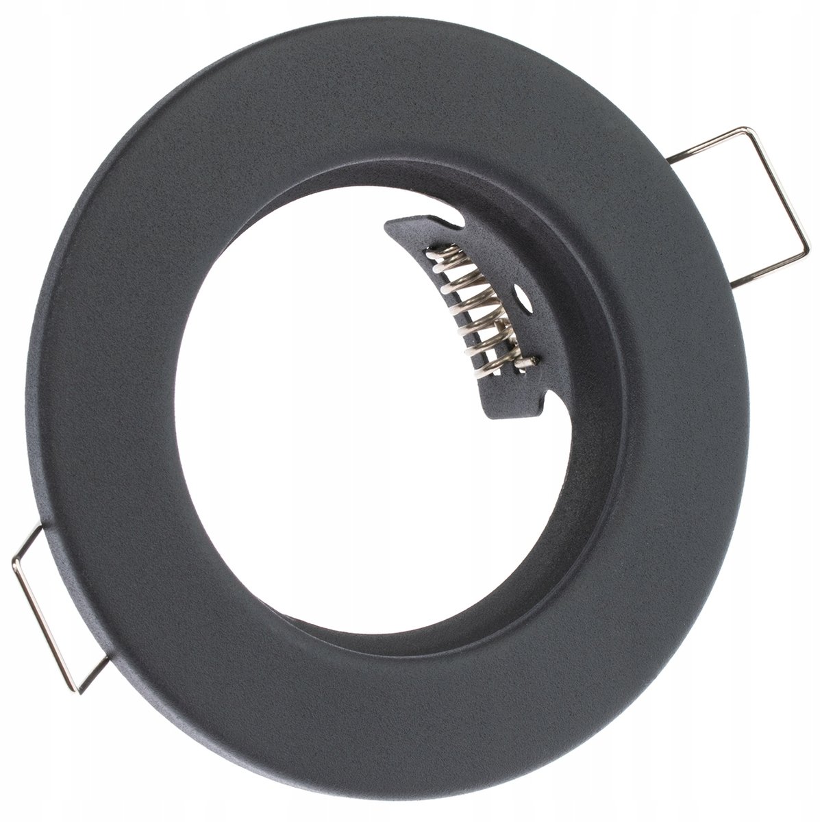 Oprawa HALOGENOWA LED GU10 stała okrągła GRAFIT