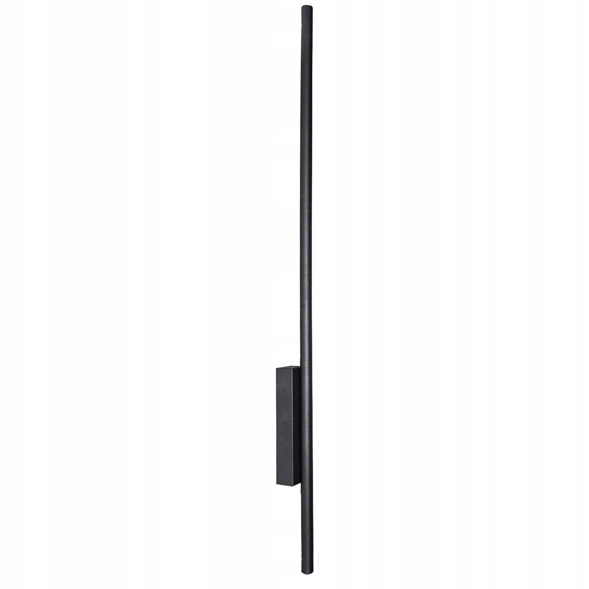 Kinkiet długi pionowy czarny laser LUNA IP54 18W CCT 120cm