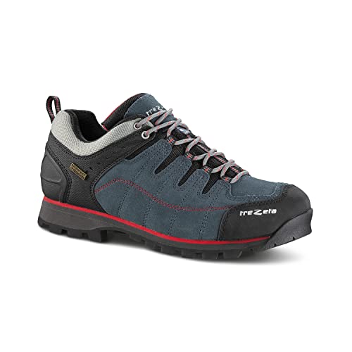 Trezeta Hurricane Evo Low WP, Męskie buty turystyczne, Taille Unique, Niebieski czerwony, 43.5 EU