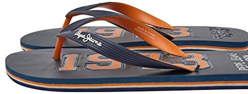 Pepe Jeans Męskie klapki japonki Hawi 1973, granatowy, 45 EU