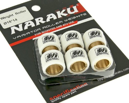 Ciężarki Variomatik Naraku HD Heavy Duty 18 x 14 mm - 12,10 g