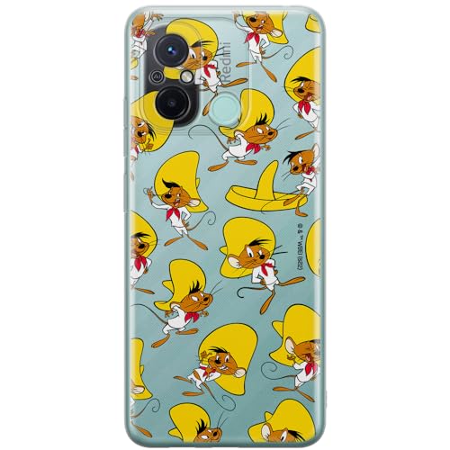 ERT GROUP etui na telefon Xiaomi REDMI 12C/ REDMI 11A, case oryginalny i oficjalnie licencjonowany przez Looney Tunes, wzór Speedy Gonzales 001, plecki z TPU częściowo przeźroczyste