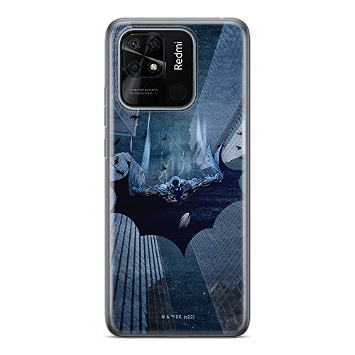 ERT GROUP etui na telefon Xiaomi REDMI 10C, case oryginalny i oficjalnie licencjonowany przez DC, wzór Batman 071, optymalnie dopasowane, plecki z TPU