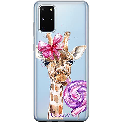 ERT GROUP etui na telefon Samsung S20 PLUS / S11, case oryginalny i oficjalnie licencjonowany przez Babaco, wzór Giraffe 001, optymalnie dopasowane, plecki z TPU częściowo przeźroczyste