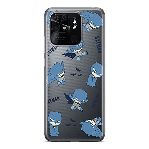 ERT GROUP etui na telefon Xiaomi REDMI 10C, case oryginalny i oficjalnie licencjonowany przez DC, wzór Batman 076, optymalnie dopasowane, plecki z TPU częściowo przeźroczyste
