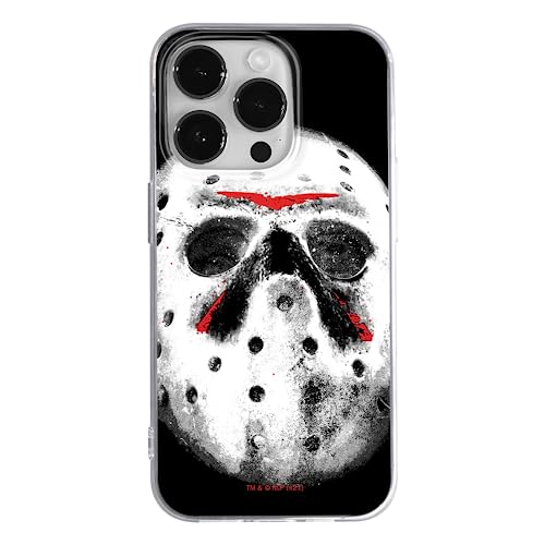 ERT GROUP etui na telefon Iphone 14 PRO, case oryginalny i oficjalnie licencjonowany przez Horror, wzór Friday The 13th 015, optymalnie dopasowane, plecki z TPU częściowo przeźroczyste