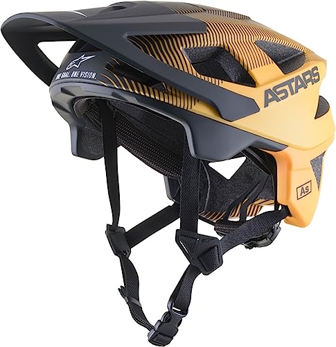 Alpinestars Unisex kask Vector Pro A2, matowy heban/mandarynka, S