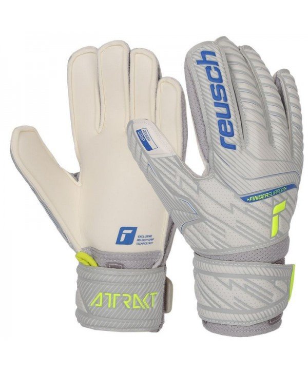 Rękawice Reusch Attrakt Grip Finger Support Junior Jr 52 72 810 6016, Rozmiar: 5,5 * Dz