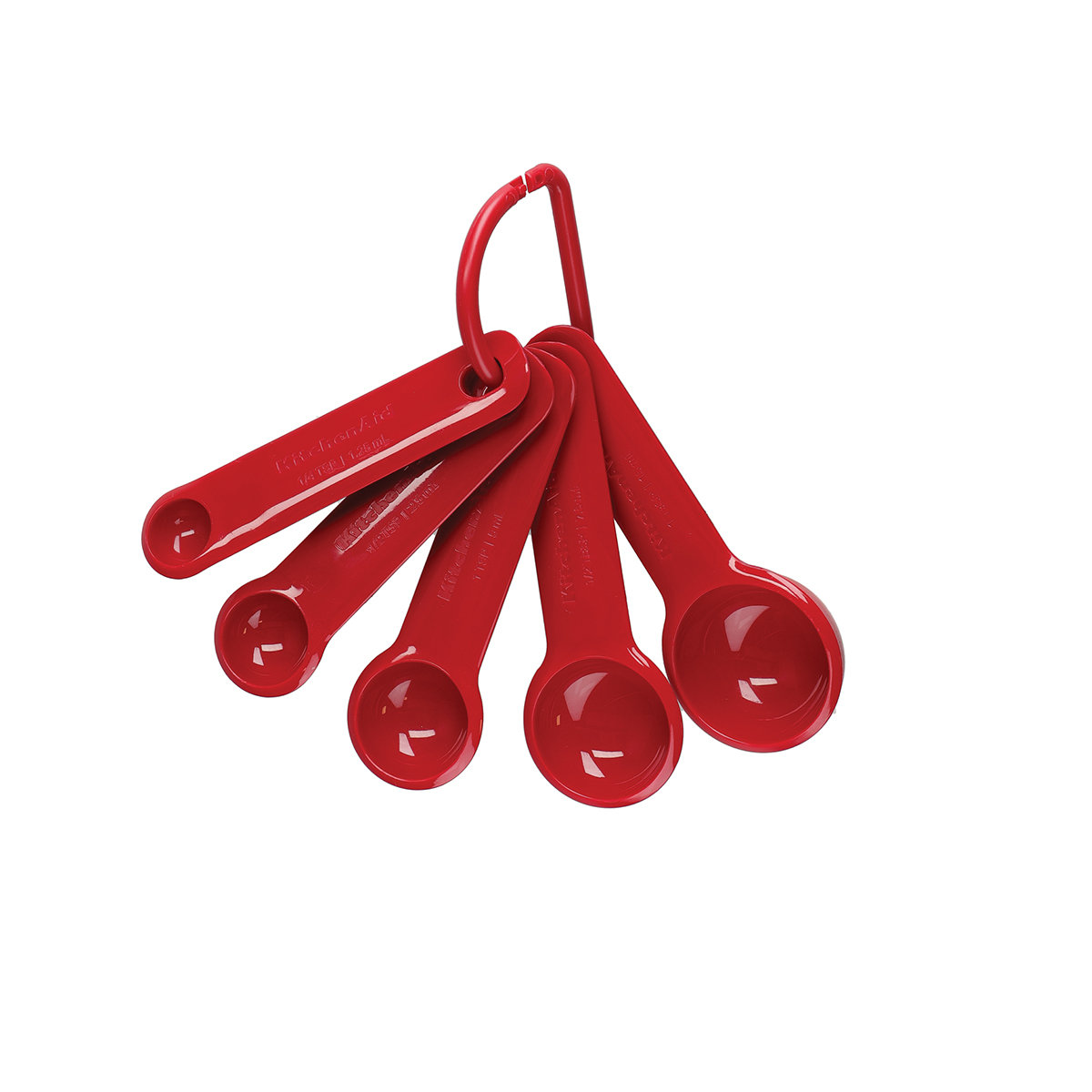 Kitchenaid Miarki Kuchenne Spoons 5 Szt. Empire Red