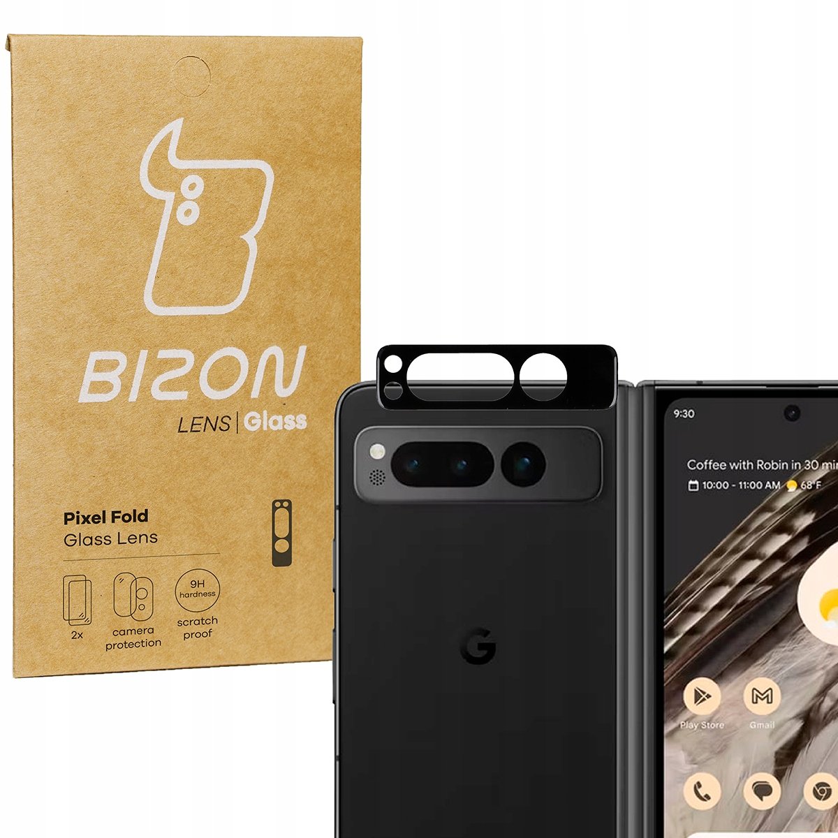 2X Szkło Na Aparat Bizon Do Google Pixel Fold