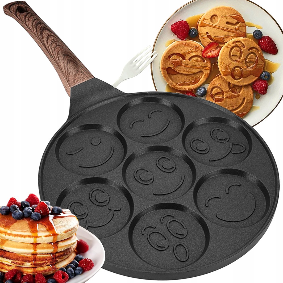 Patelnia do naleśników INDUKCJA do JAJEK Pancakes MR-KEJK1