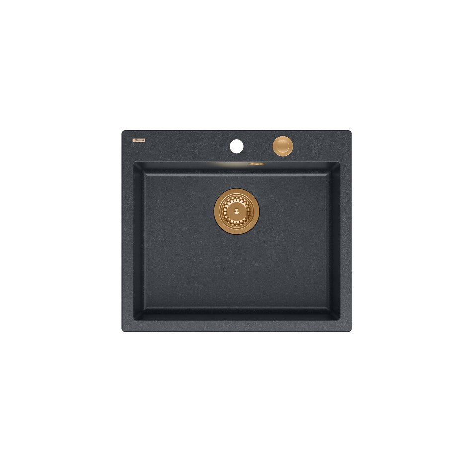 Quadron HB8304U8-C1_P2O Morgan 110 Black diamond (czarny nakrapiany/miedziany)