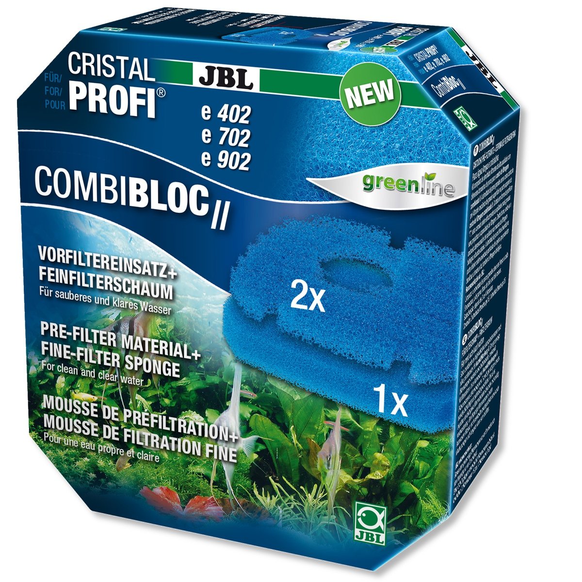 JBL COMBIBLOC II CRISTALPROFI E - WKŁAD FILTRACYJNY DO FILTRA CRISTALPROFI