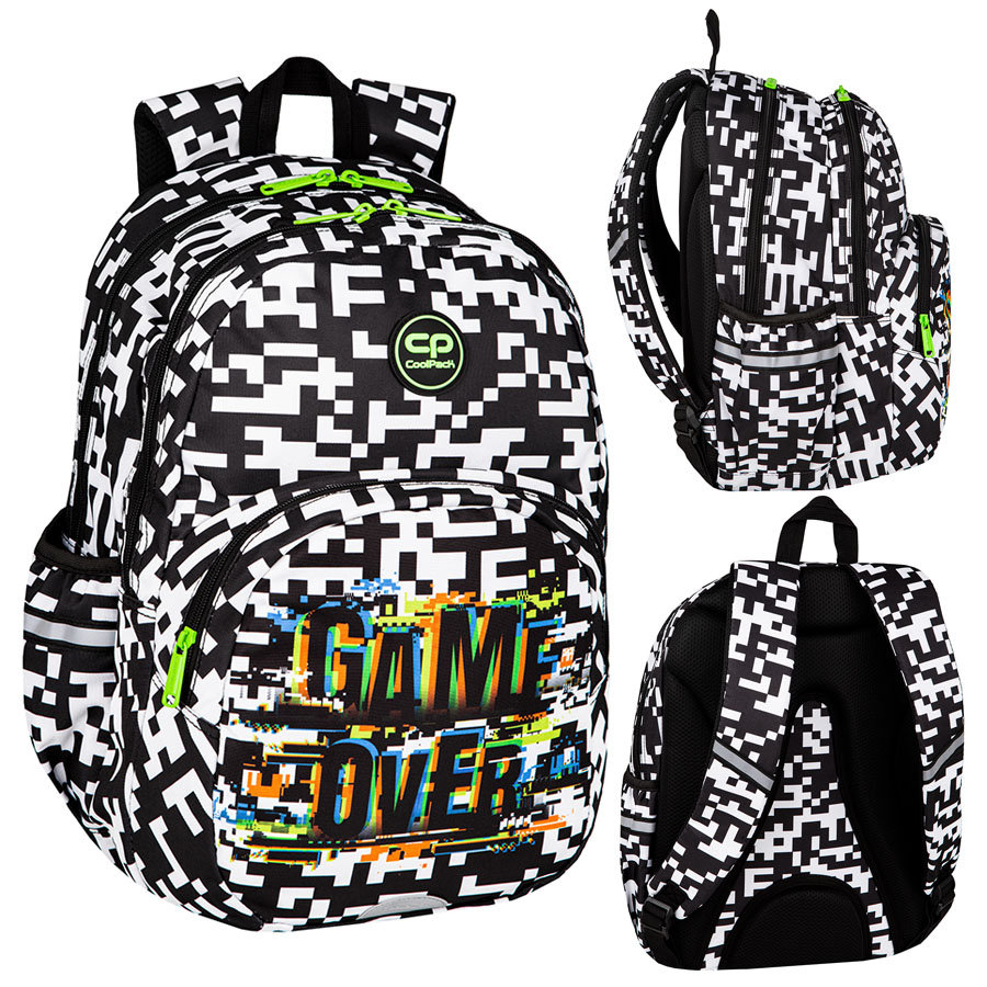 Plecak szkolny Coolpack Rider Game Over F059679