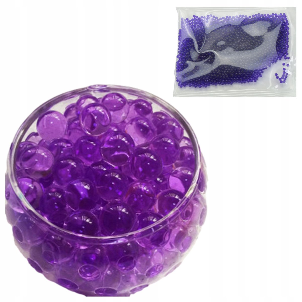 KULKI WODNE ŻELOWE PISTOLET KARABIN 7-8mm 3000 SZT