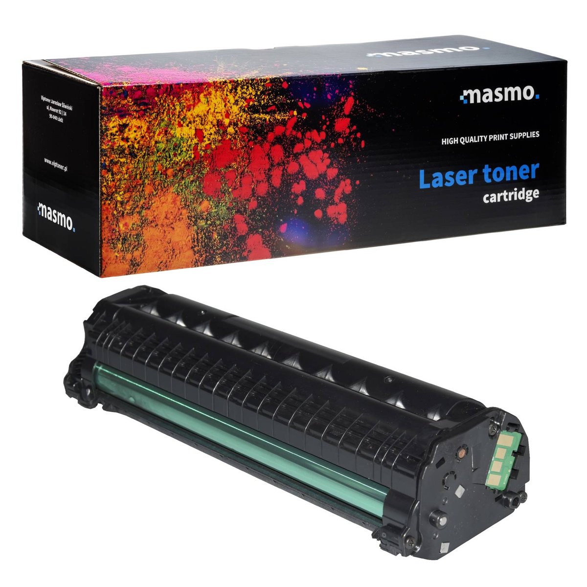 Toner MASMO do HP W1106A / 106A W 1106A 107A 107r czarny zamiennik Z CHIPEM