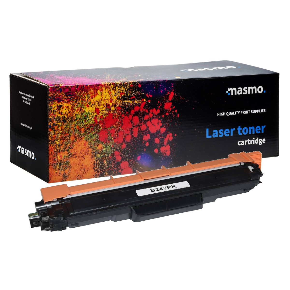 Toner MASMO do Brother TN247 MFC-L3770CDW MFC-L3730CDN DCP-L3550 DCP-L3510CDW czarny zamiennik (05)
