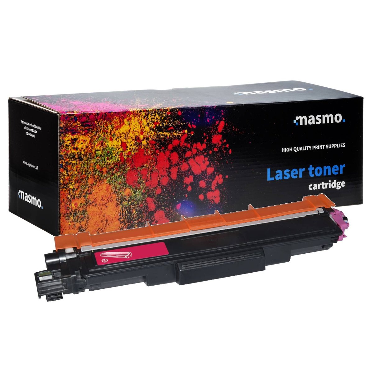 Toner MASMO do Brother TN247 MFC-L3770CDW MFC-L3730CDN DCP-L3550 DCP-L3510CDW purpurowy zamiennik