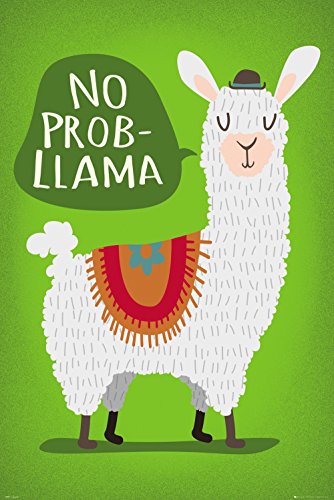 GBeye Llama No Probllama - plakat 61x91,5 GN0877