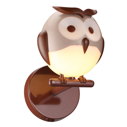 Dziecięcy kinkiet w kształcie sowy - N44 D6-M68