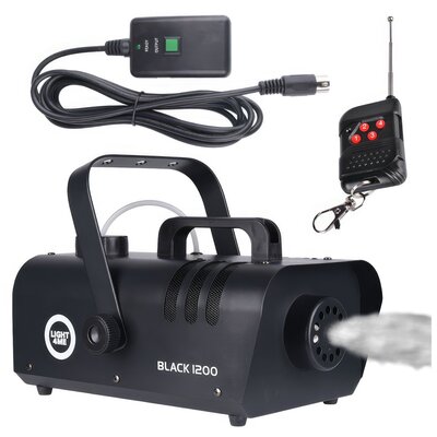 LIGHT4me BLACK 1200 - wytwornica dymu, mgły