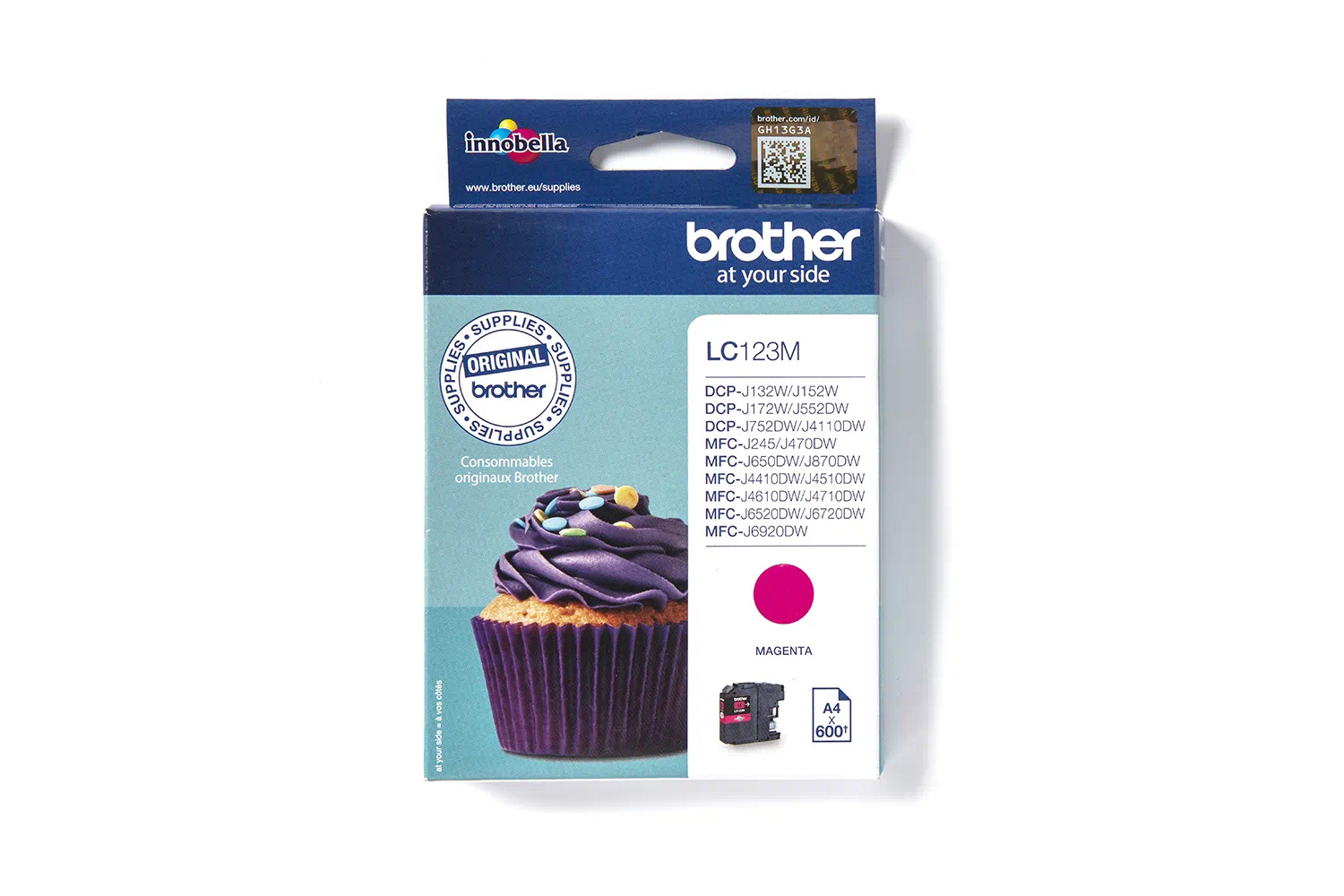 Oryginalny tusz Brother LC123 Magenta 5,7ml