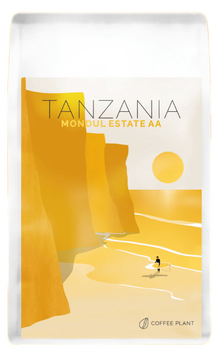 Kawa ziarnista COFFEE PLANT Tanzania Mondul Estate AA 250 g