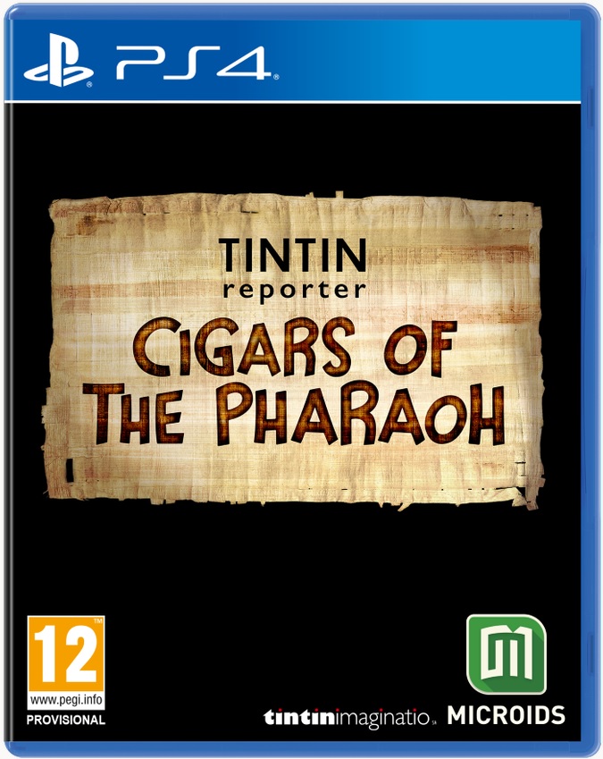 Tintin Reporter Cigars of the Pharaoh Edycja Limitowana STEELBOOK GRA PS4
