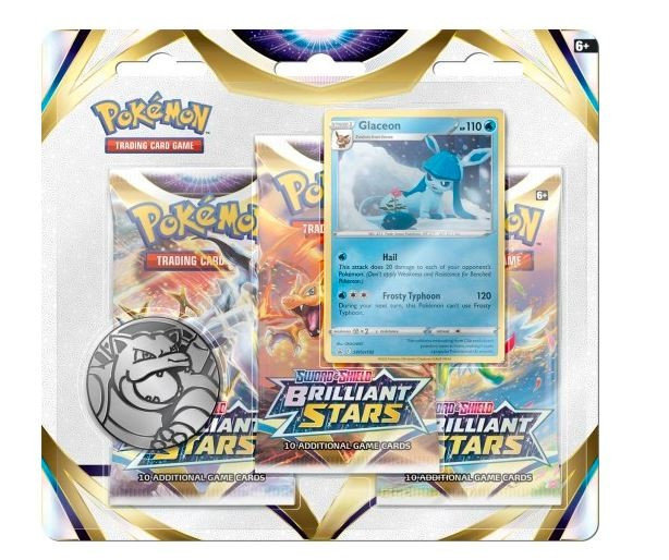 Karty Brillant Stars 3Pack B. Glaceon