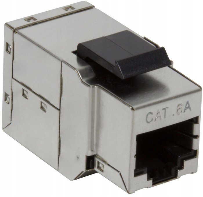 Gniazdo Keyston RJ45 cat 6 Ftp beczka wąska