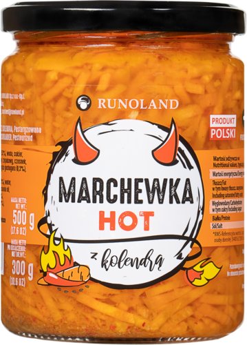 Runoland Marchewka HOT z kolendrą