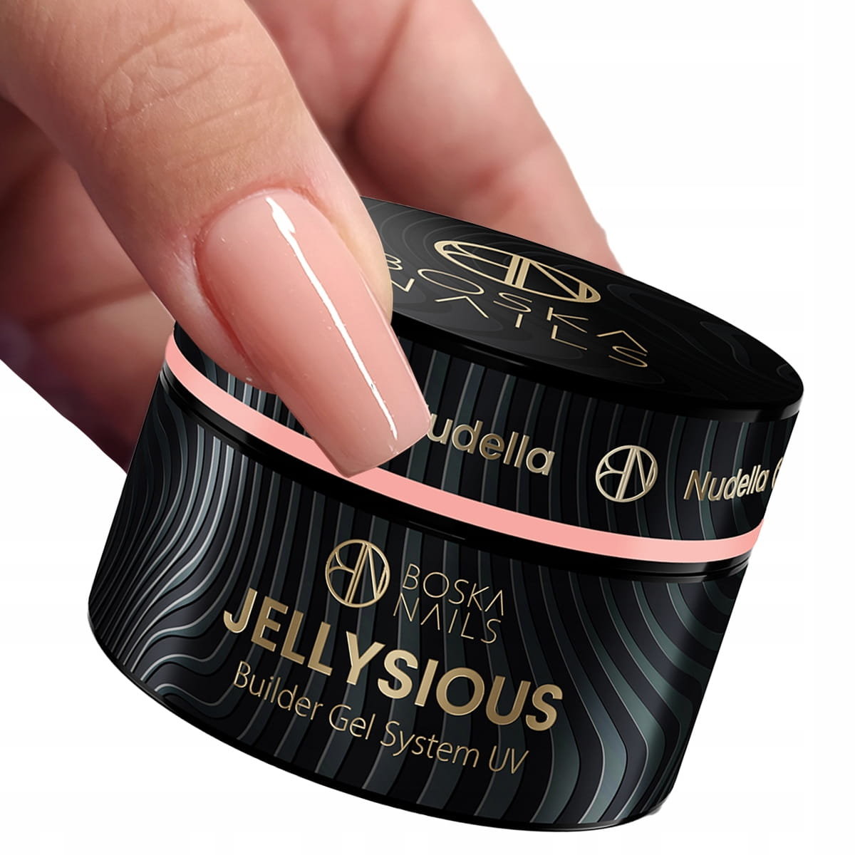 Boska Nails, Jellysious Nudella, Budujący Żel UV Do Paznokci, 15ml