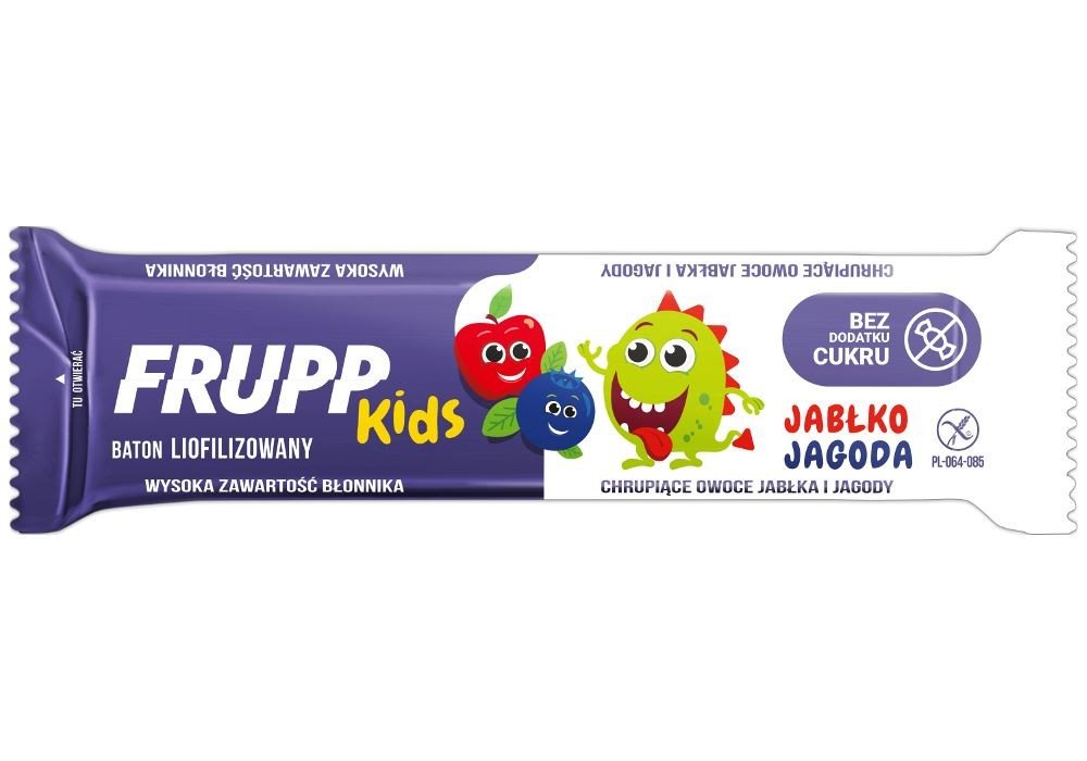 Celiko Frupp Baton Frupp KIDS jabłko-jagoda 9g