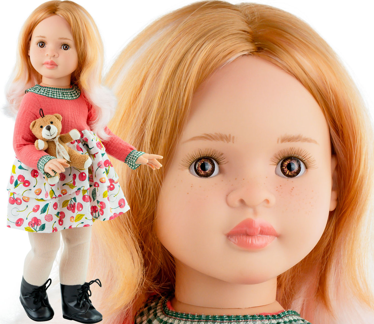CUDOWNA HISZPAŃSKA LALKA PAOLA REINA 60 CM 06572