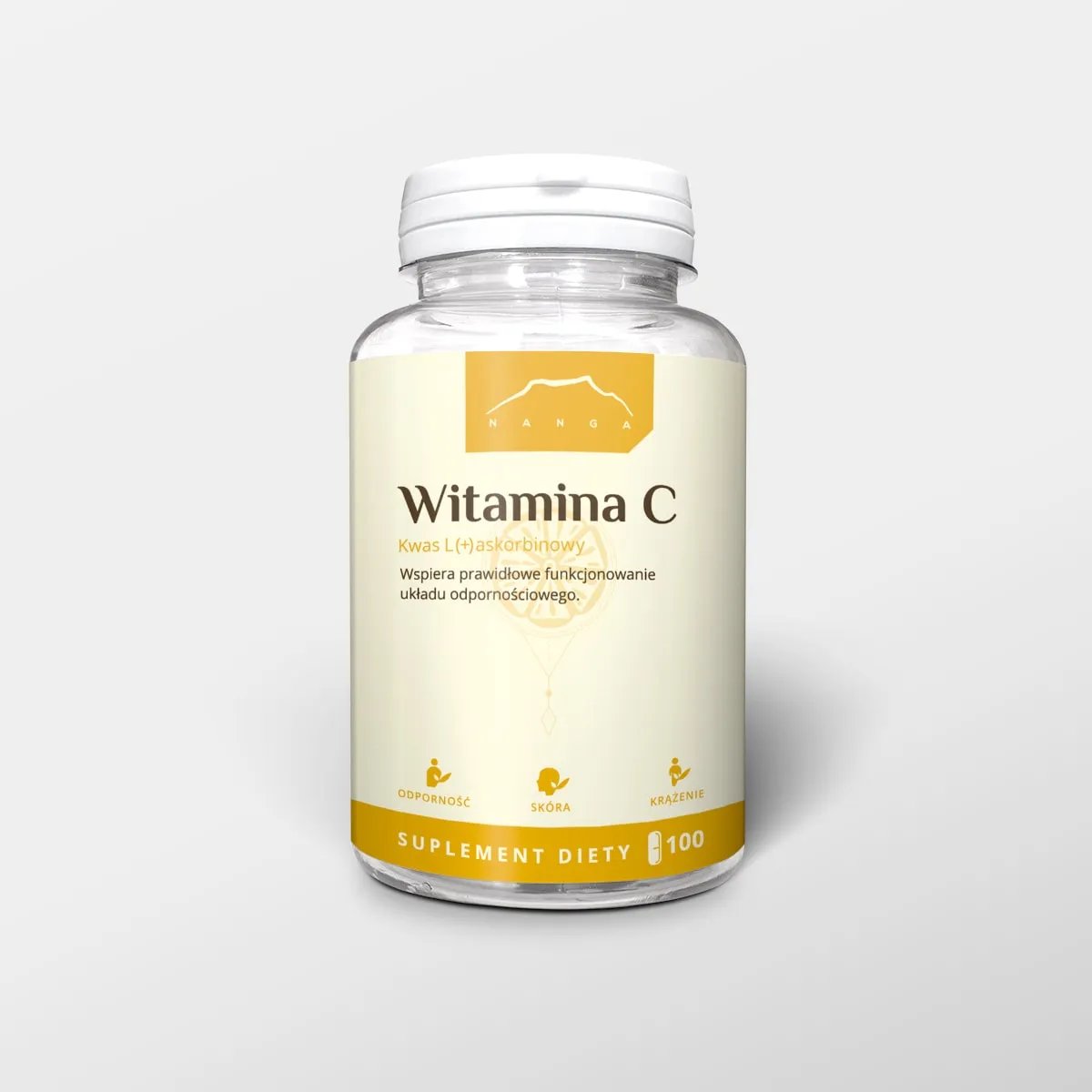 Nanga, Witamina C 800 mg, 100 kaps.