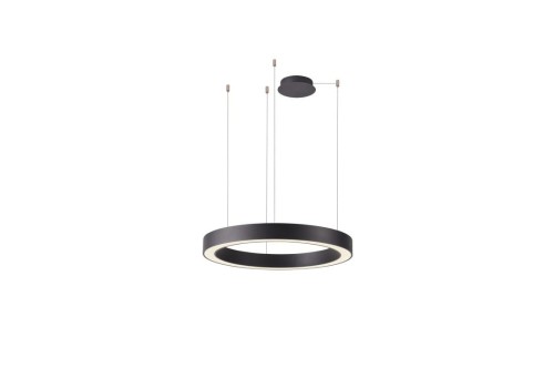 Zdjęcia - Żyrandol / lampa Azzardo Ledowa lampa wisząca Marco AZ5047 60W pilot czarna 