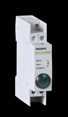 Lampka sygnalizacyjna 1-faz zielona 102443 Noark