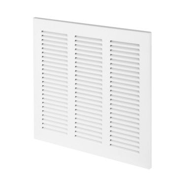 Krakta wentylacyjna metalowa Velite 240x240 MVA7B biała