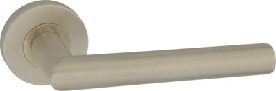 Klamka UNO-M z krótkim szyldem inox