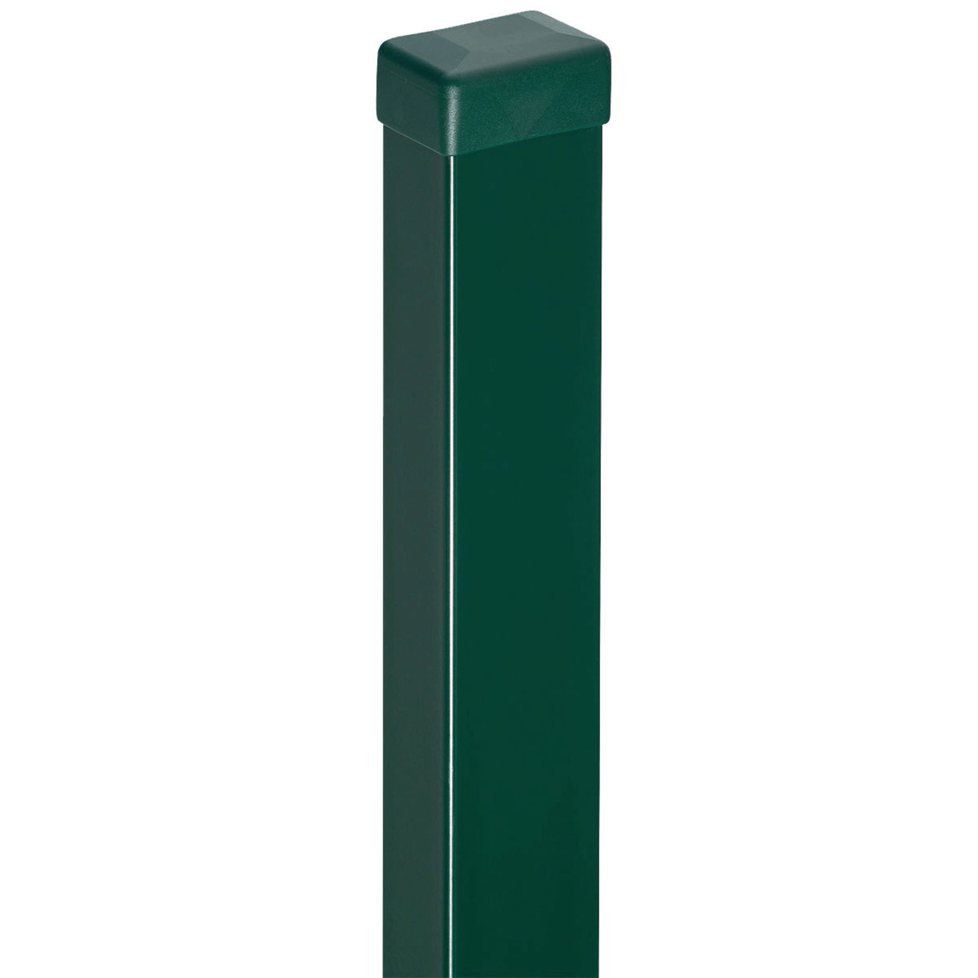 Słupek do paneli ogrodzeniowych 3D zielony, 240 cm/ 60x40 mm