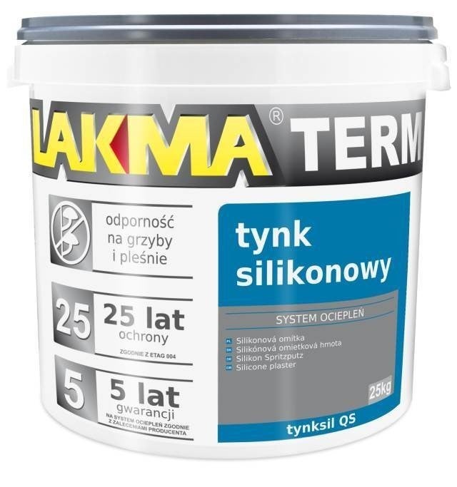 Tynk silikonowy Lakma 25 kg