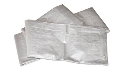 Plandeka srebrna 3x4m