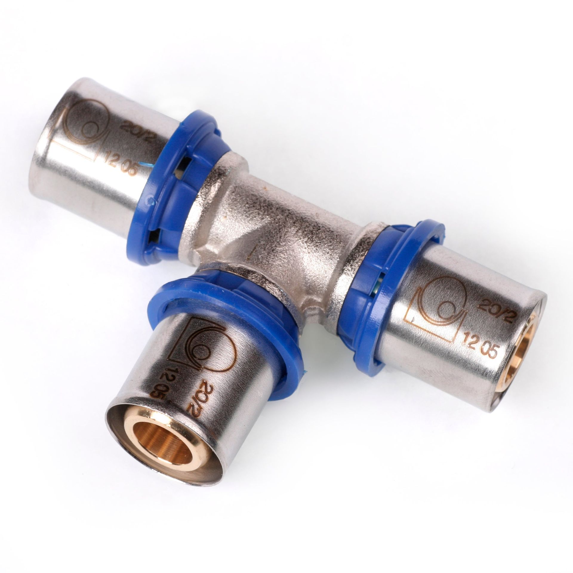 Pex Trójnik zaciskowy 26x16x26 mm Radopress