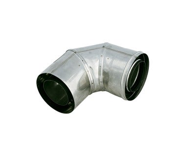 Kolano 90° 80/125 mm