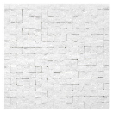 Mozaika kamienna Crystal white rock 30.5x30.5 cm