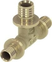 Tece Trójnik redukcyjny mosiężny 16x20x16 mm