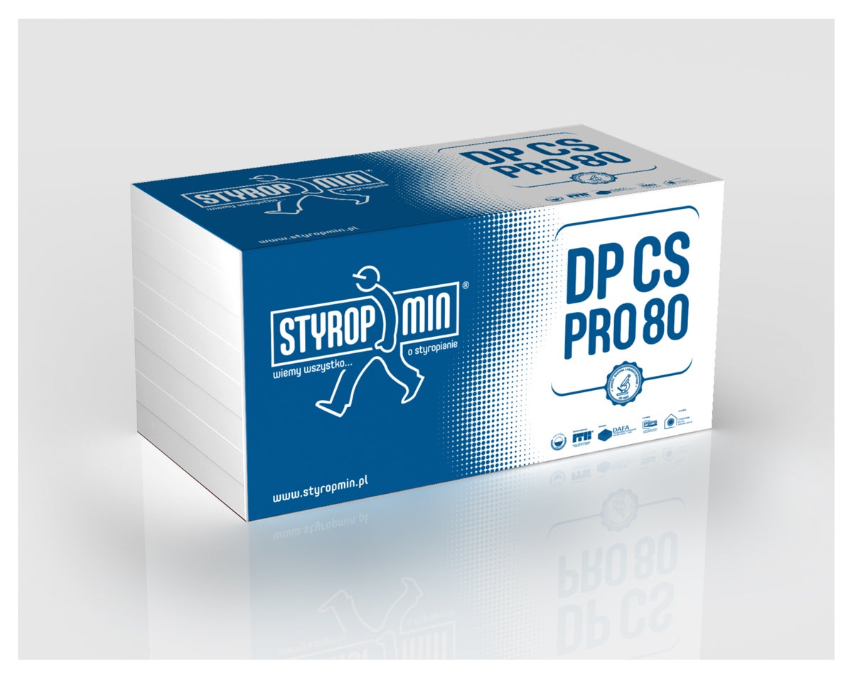 Styropian Styropmin EPS80 037 5 cm 0.037 W/(mK) 6 m2