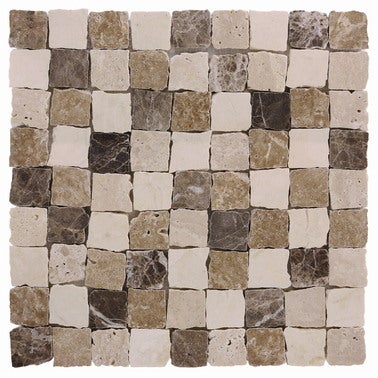 Mozaika ceramiczna Travertine bend mix 30.5x20.5 cm
